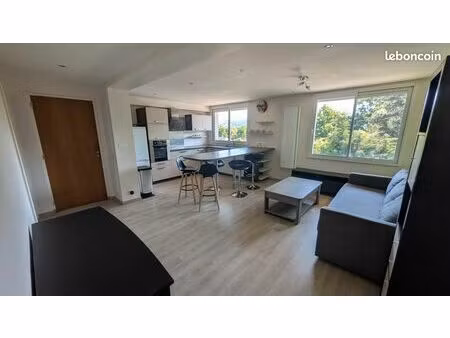 appartement t3 meublé — 58 m² — entrelacs (albens)