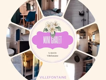mini-chalet / studette ultra fonctionnel pour 1 personne - le jasmin ¤ durée variable
