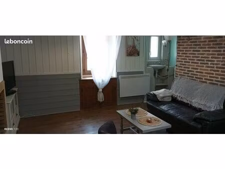 maison de village meublée t3 bis 60m2