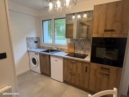charmant studio t1 meublé à louer – 26 m² – challes-les-eaux
