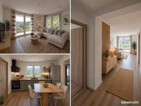 appartement t4 de 87 m² avec vue panoramique – morre / besançon