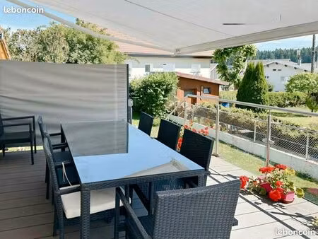 maison 124 m² -terrasse-proche suisse
