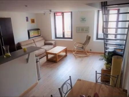 duplex t3 53m² — cœur de vizille  à deux pas du château