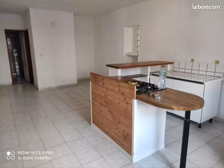 t2 de 45m² en rez-de-jardin