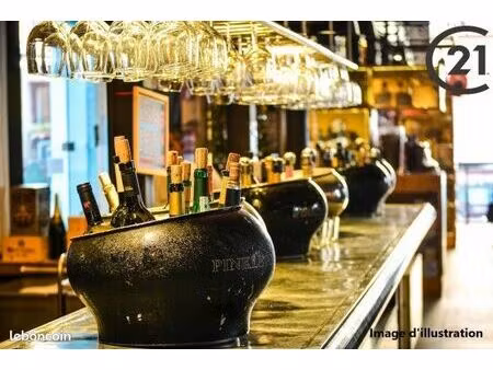 fonds de commerce bar  brasserie 100 m²