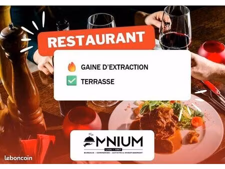 fonds de commerce restaurant 120 m²
