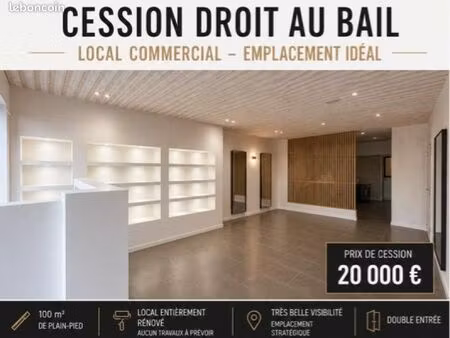 droit au bail tous commerces
