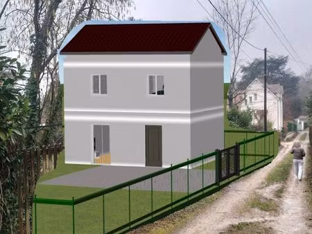 terrain à bâtir + garage maintenon centre