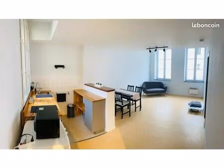 appartement t2 45m2 calme et lumineux - rue piétonne bolbec
