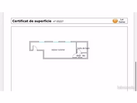 studio à louer meublé feurs hyper centre