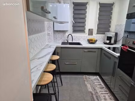◊ f5 73 m² traversant – lumineux toute la journée – clim – cuisine neuve 2025 – faibles ch