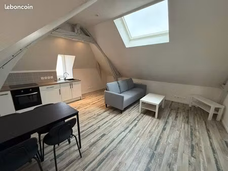 appartement t2 meublé+parking privée