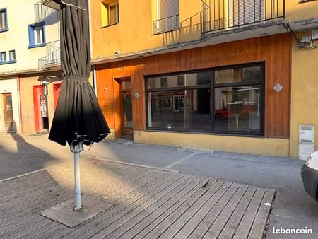 local commercial ancien restaurant 70m2 modane gare