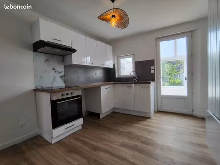 gournay maison 61m2 refaite à neuf avec jardin