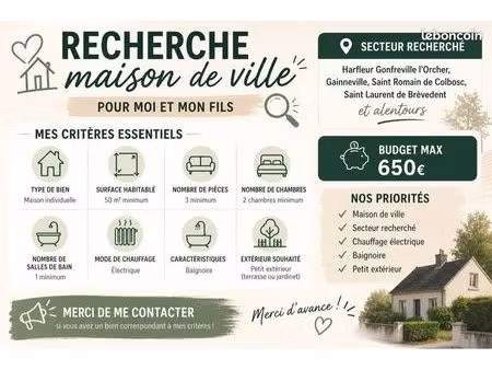 recherche petite maison