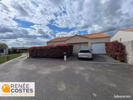 maison en viager 4 pièces 88 m²
