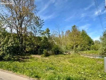 terrain de loisirs avec étang – 500 m² – secteur recherché la canardière (glisy/camon)