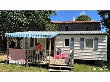 mobile home 2 chambres et terrasse