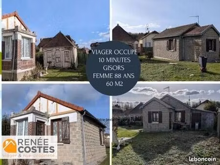 maison en viager 3 pièces 60 m²