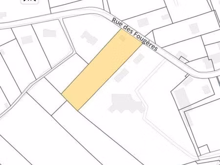 terrain plat constructible 3700m2