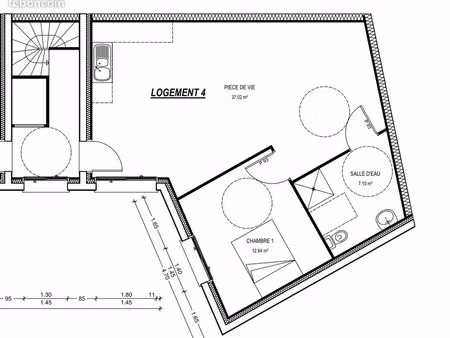 loue appartement t2 centre de pontivy