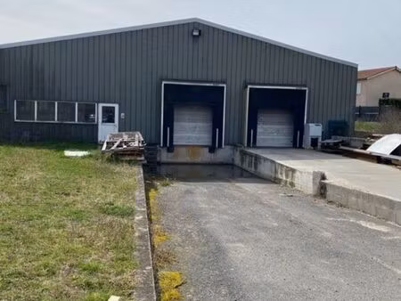 dépôt / entrepôt 675 m² – quai de chargement – idéal stockage / activité pro