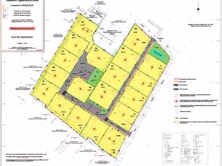vente terrain à valognes (50700) : à vendre / 716m² valognes