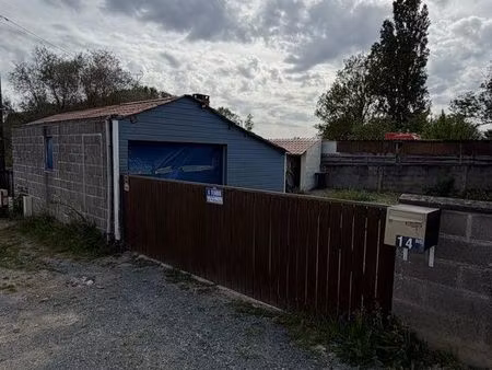 garage avec permis d'aménager en habitation - 200m²