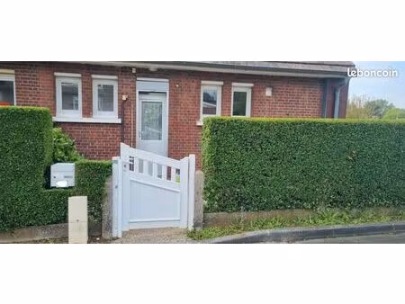 maison à louer – buchy centre  avec jardin - 2 chambres