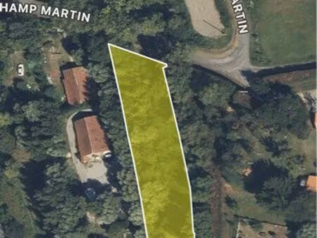 terrain non constructible en friche