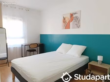 chambre 1 pièce 12 m²