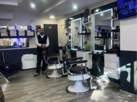 fonds de commerce salon de coiffure – 5⭐ (118 avis) – très bon emplacement