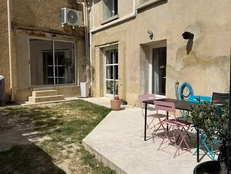 maison rénovée 87 m² + bâti 127 m² - cour intérieure