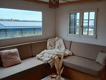 mobil-home rénovée 48m²
