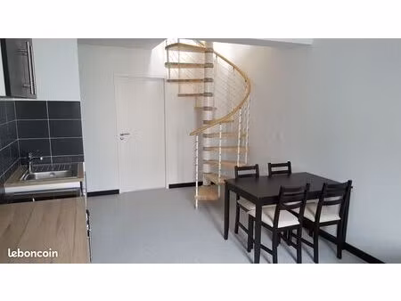 proche gare - t2 en duplex meublé avec parking – 36m2