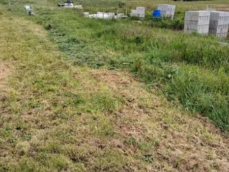 terrain constructible viabilisé à vendre