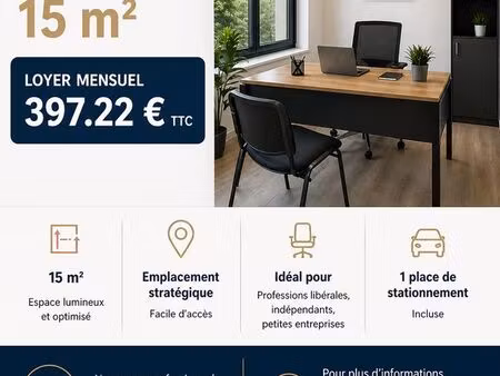 bureaux 15 m² cesson
