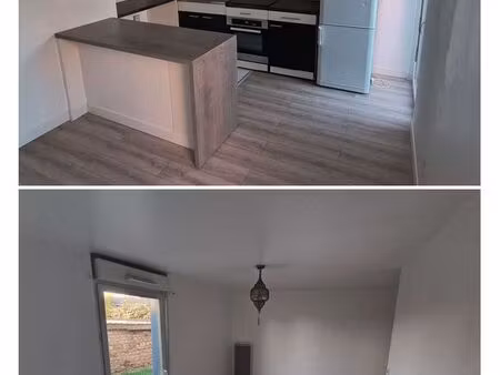 t2 43 m2 + terrasse et jardin + place parking