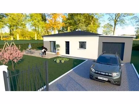 terrain avec maison neuve à vendre
