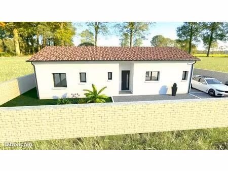 villa 100 m2 plain pied t4 depot de permis immediat