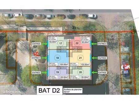 local d’activité 94 m2 à champs sur marne (77)