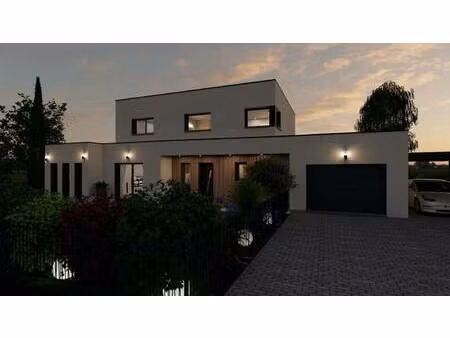 terrain avec maison neuve à vendre