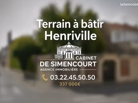 terrain 403 m² amiens