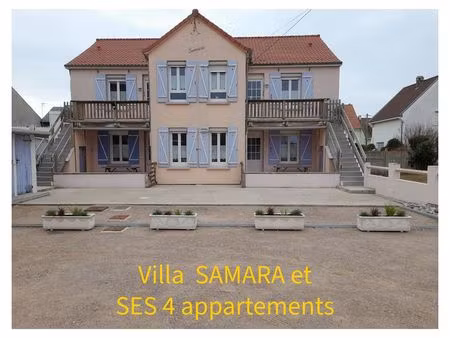 maison de vacances située à fort-mahon-plage  idéal investisseurs  bien rare dans le secte
