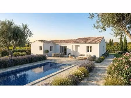 terrain avec maison neuve à vendre