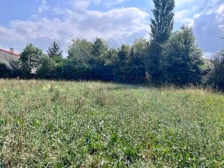 terrain constructible à vendre