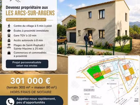 projet maison 80 m²