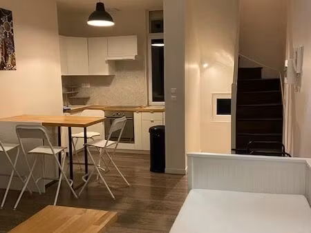 charmant t2 meublé en duplex – poche gare