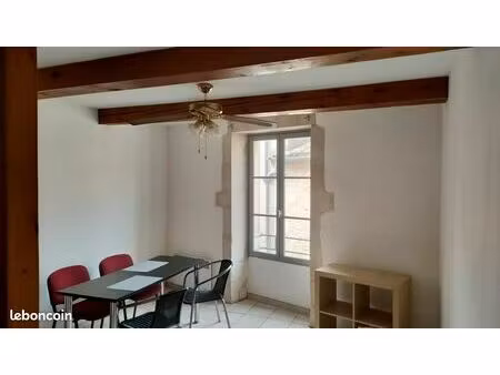 saint gervasy centre t2-bis meublé duplex 45m2