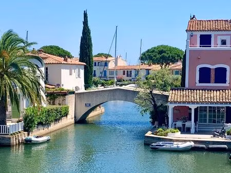 port grimaud 2 – charmante maison de pêcheur 3 chambres avec parking et vue canal
